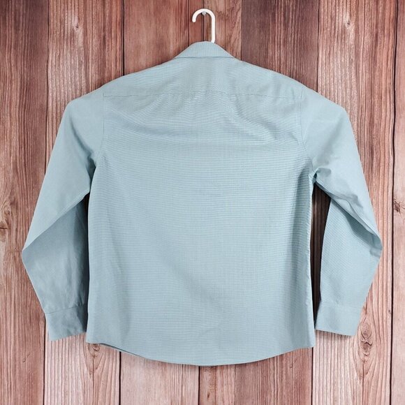 UNTUCKit Cadetto Mens Size Large Wrinkle Free Regular Fit LS Button Down Shirt - Picture 3 of 15